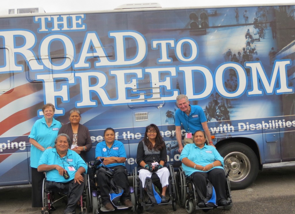 TF Navajo team at 2014 SW Conference on Disability