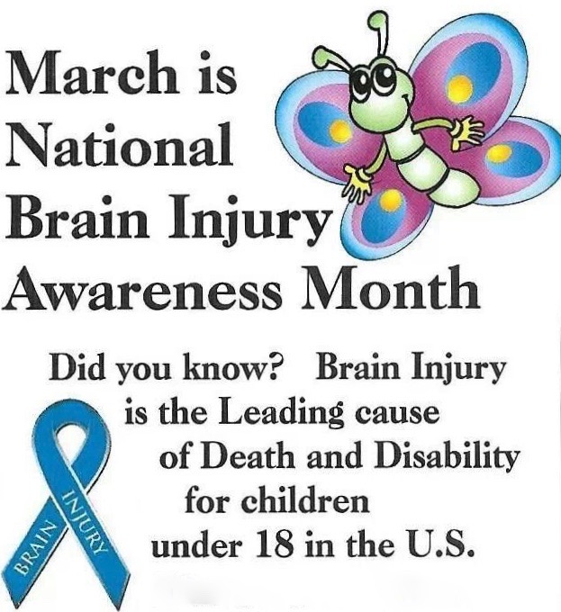 March is Brain Injury Awarenss Month