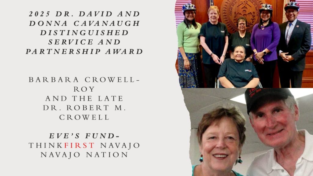 Eve's Fund founders receive Distinguished Service Award for work in injury prevention