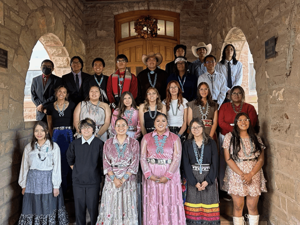 2025 Graduating seniors at St. Michael Indian School