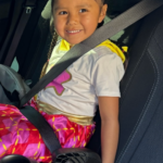 Buckle Up Navajo booster seat giveaway